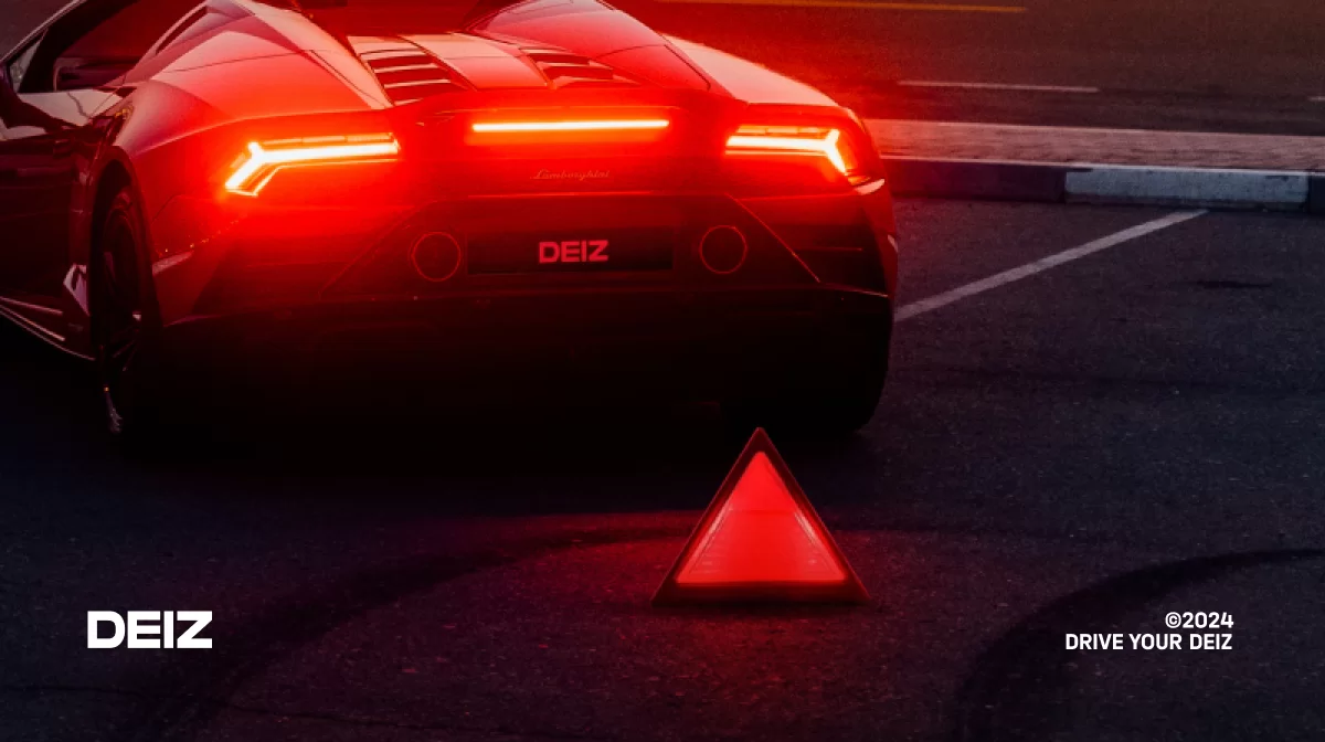 What to do in case of a road accident in Dubai: step-by-step instruction from DEIZ 